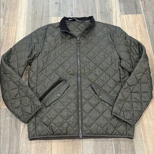 NEW! Barbour Kensington Quilted Nylon Jacket Size XL